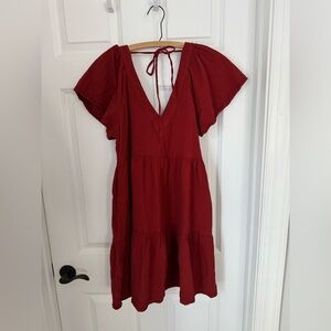 OLD NAVY Burnt Orange Dress